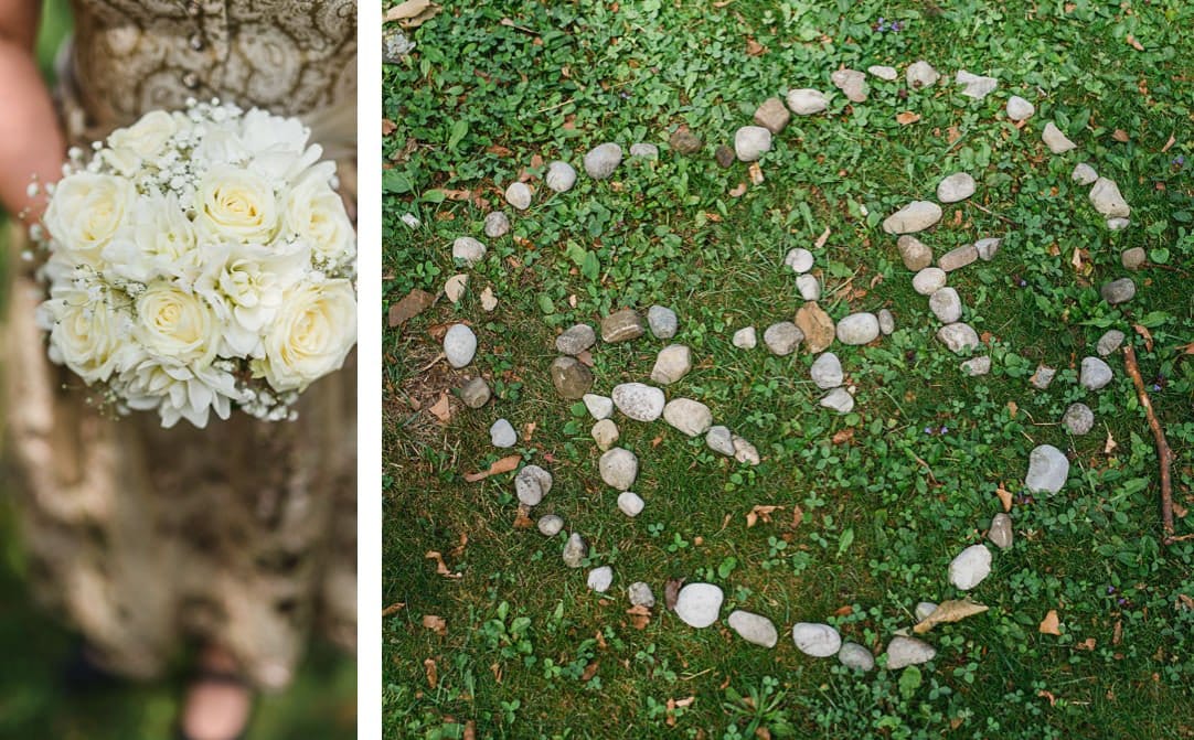 Heiraten In Bayerischem Blau Weiss Im Botanischen Garten Jung Und